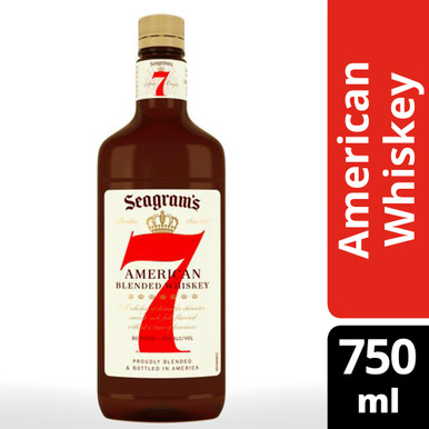 SEAGRAMS 7 CROWN TRAVELER 750ML