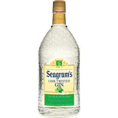 SEAGRAMS GIN LIME TWISTED 1 75L