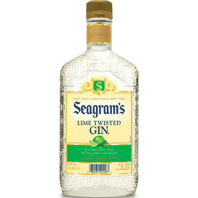 SEAGRAMS GIN LIME TWISTED 375ML