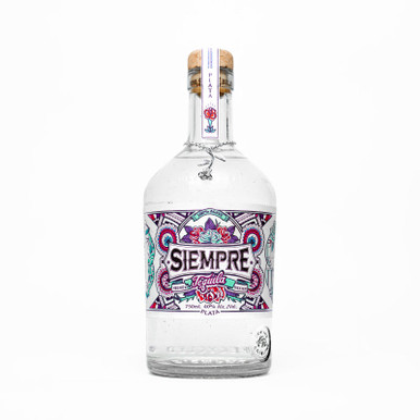 SIEMPRE PLATA TEQUILA 750ML