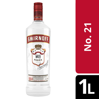 SMIRNOFF 80 RED LITER