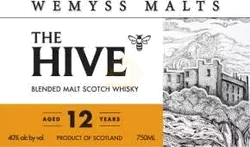 WEMYSS THE HIVE 12YR BLENDED MALT SCOTCH 750ML