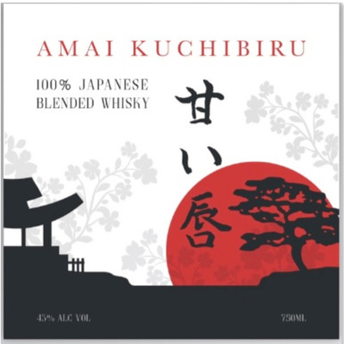 AMAI KUCHIBIRU BLENDED JAPANESE WHISKY 750ML