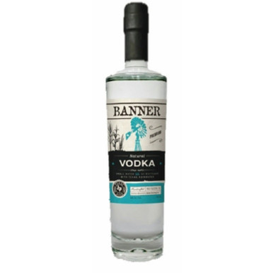 BANNER NATURAL VODKA 750ML