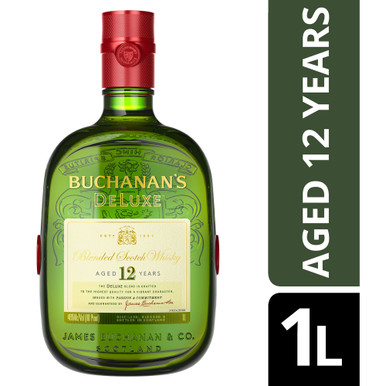 BUCHANANS 12YR LITER