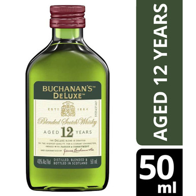 BUCHANANS 12YR MINI CASES ONLY 192/PK