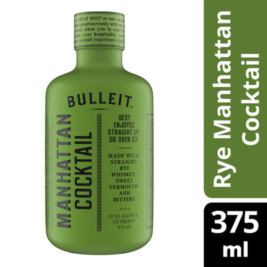 BULLEIT RTS MANHATTAN CKTL 375ML