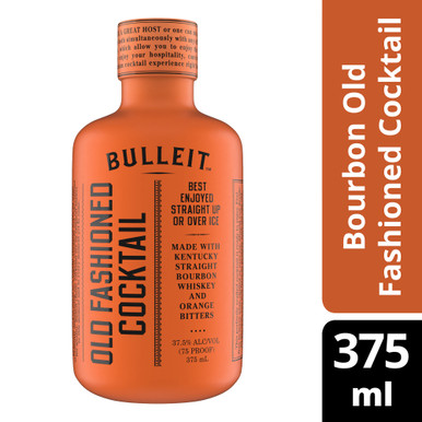 BULLEIT RTS OLD FASHN CKTL 375ML