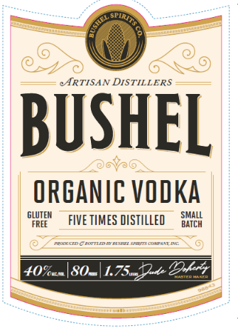 BUSHEL ORGANIC VODKA 1 75L