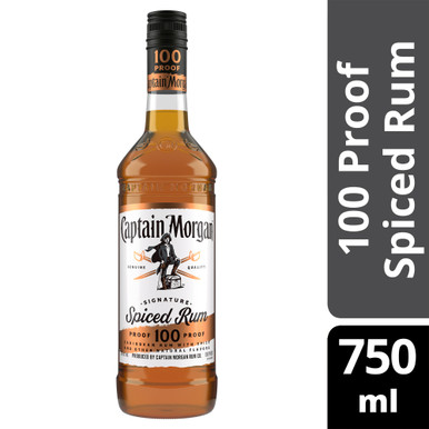 CAPT MORGAN 100* 750ML