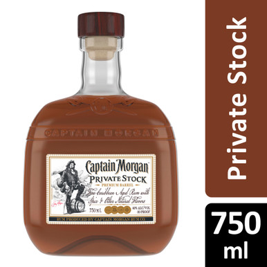CAPT MORGAN PRIVATE STOCK 750ML