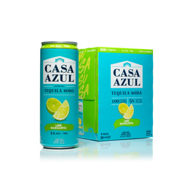 CASA AZUL RTD LIME MARGARITA 4PK CASES ONLY 6/PK