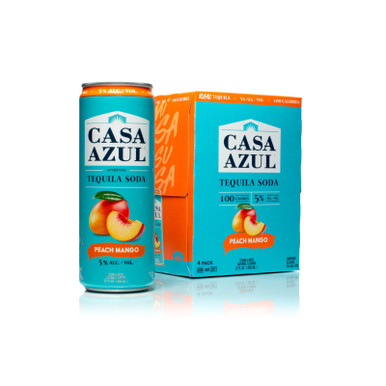 CASA AZUL RTD PEACH MANGO 4PK CASES ONLY 6/PK