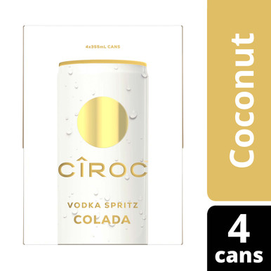 CIROC SPRITZ COLADA 4PK CASES ONLY 6/PK