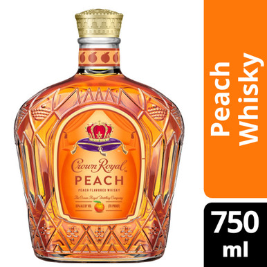 CROWN ROYAL PEACH 750ML
