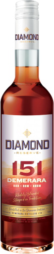 DIAMOND RESERVE 151 PROOF RUM 750ML