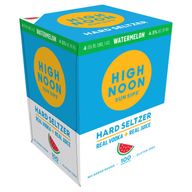 HIGH NOON WTRMELON CKTL 4PK 12OZ CASES ONLY 6/PK
