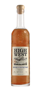 HIGH WEST HIGH COUNTRY AMERICAN SINGLE MALT 750ML