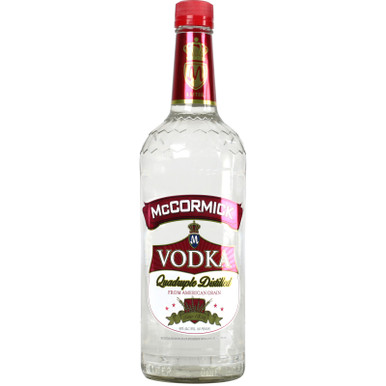 MCCORMICK VODKA GLASS LITER