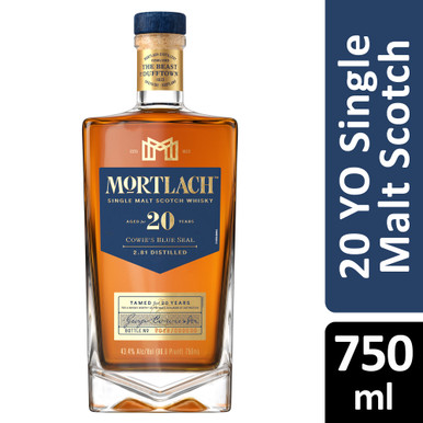 MORTLACH 20YR 750ML