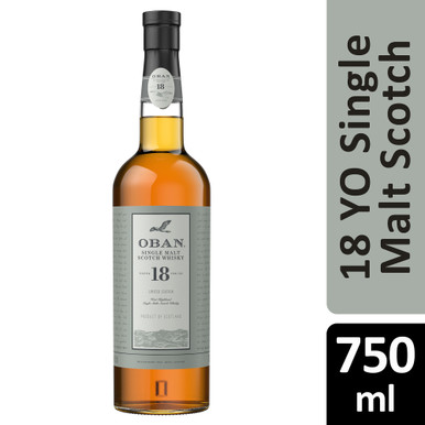 OBAN 18 YR MALT 750ML