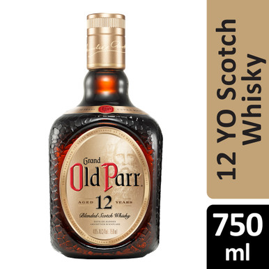 OLD PARR 12YR 750ML