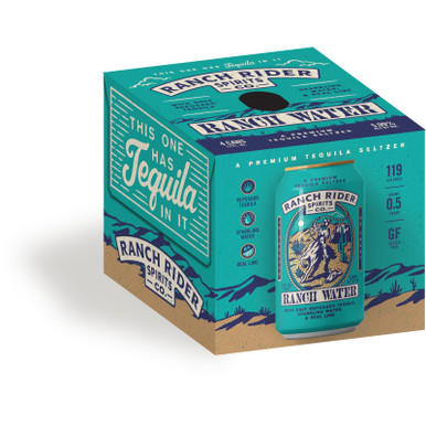 RANCH RIDER RANCH WATER CN 4PK CASES ONLY 6/PK