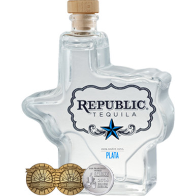 REPUBLIC TEQUILA PLATA TX 750ML