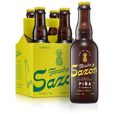 TEPACHE SAZON PINEAPPLE 4PK CASES ONLY 6/PK