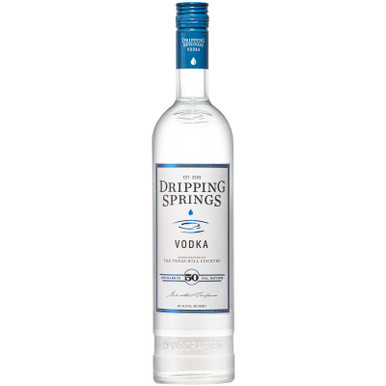 DRIPPING SPRINGS VODKA MINI CASES ONLY 72/PK