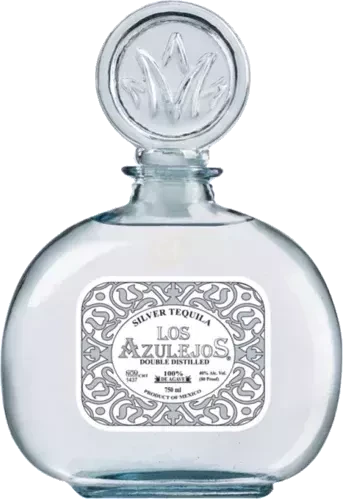 LOS AZULES SILVER TEQUILA MINI CASES ONLY 120/PK