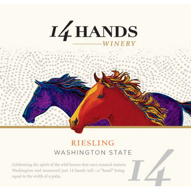 14 HANDS RIESLING 750ML