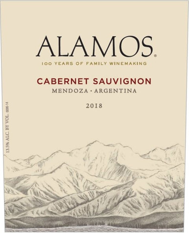ALAMOS CAB SAUV 750ML