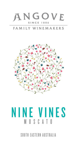 ANGOVE MOSCATO NINE VINES 750ML
