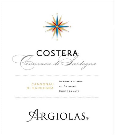 ARGIOLAS COSTERA CANNONAU 750ML
