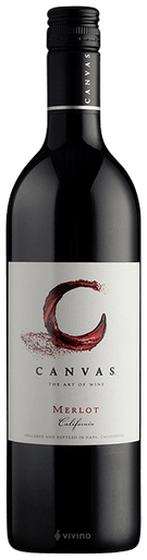 CANVAS MERLOT WHSL ONLY 750ML