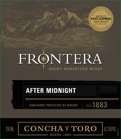 CONCHA Y TORO AFTER MIDNIGHT 750ML