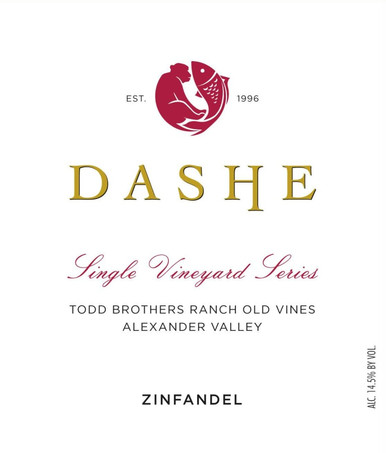 DASHE ZINFANDEL TODD BROTHERS 750ML