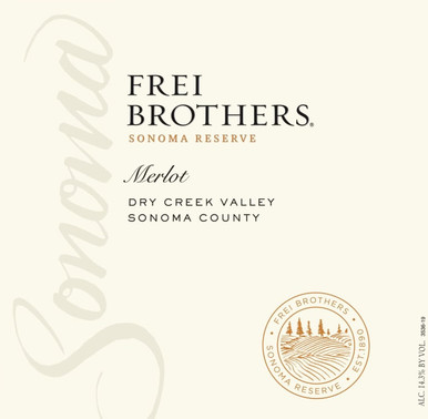 FREI BROS SONOMA MERLOT RESERVE 750ML