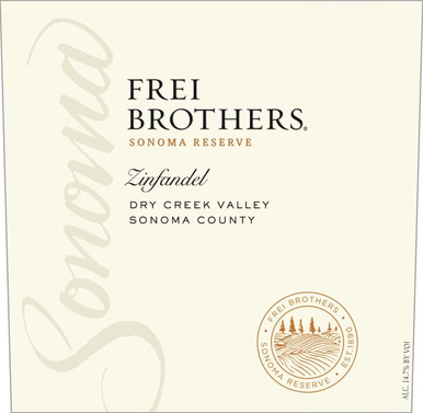 FREI BROS SONOMA ZINFANDEL RESERVE 750ML