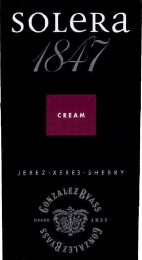 GONZALEZ BYASS SHERRY SOLERA 1847 750ML