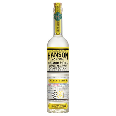 HANSON MEYER LEMON VODKA 750ML