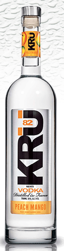 KRU PEACH MANGO VODKA LITER