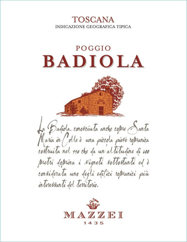 MAZZEI BADIOLA TOSCANA 750ML