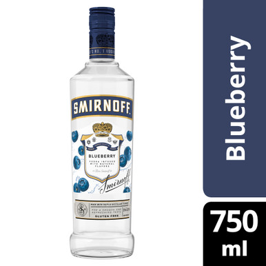 SMIRNOFF BLUEBERRY 750ML