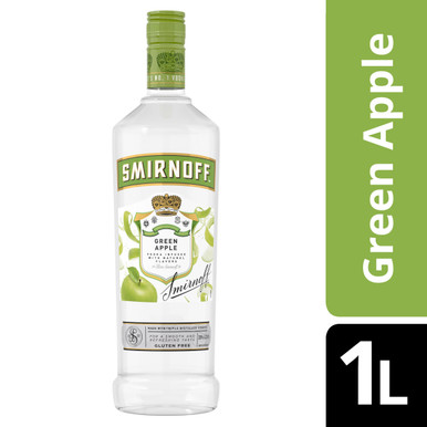 SMIRNOFF GREEN APPLE LITER
