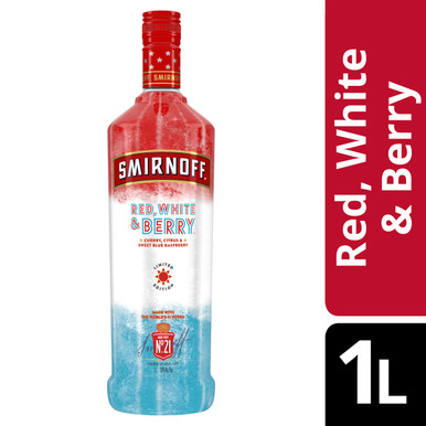 SMIRNOFF RED/WHITE & BERRY LITER