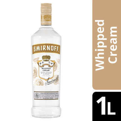 SMIRNOFF WHIPPED CREAM LITER