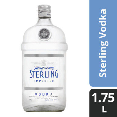 TANQUERAY STERLING VODKA 8 1 75L