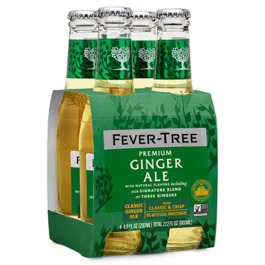 FEVER TREE GINGER ALE NR 4PK CASES ONLY 6/PK